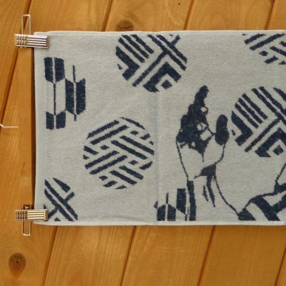 Kimetsu no Yaiba 鬼滅の刃 Damon Slayer Blue Face Towel New Akaza